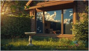 avoid placing baths opposite sky reflections avoid placing baths opposite sky reflections