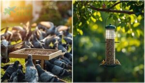 avoiding platform and tray-style feeders avoiding platform and tray-style feeders