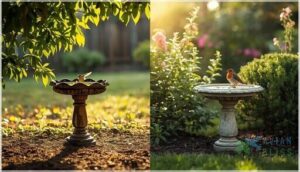 avoiding problematic locations (e.g., too exposed or hidden) avoiding problematic locations (e.g., too exposed or hidden)