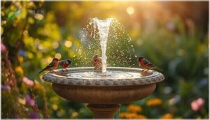 benefits of solar fountain bird baths benefits of solar fountain bird baths