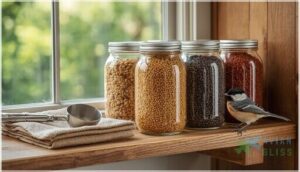 bird health, safety, and seed storage bird health, safety, and seed storage