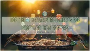 bird health supplements for backyard bird keepers bird health supplements for backyard bird keepers