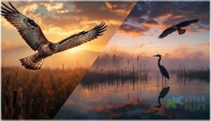 birds of prey and waterbirds birds of prey and waterbirds