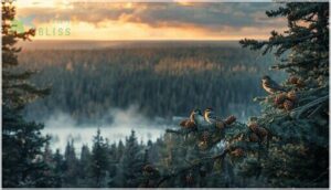 boreal conifer forests and northern warbler distributions boreal conifer forests and northern warbler distributions