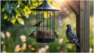 caged feeders for large bird exclusion caged feeders for large bird exclusion