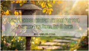 choosing right birdseed for backyard choosing right birdseed for backyard