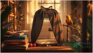 choosing the right bird cage cover for your birds choosing the right bird cage cover for your birds