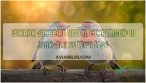common songbird visual comparison common songbird visual comparison