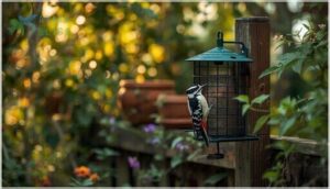 compact suet feeders for small areas compact suet feeders for small areas