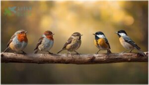 comparing songbird shapes and sizes comparing songbird shapes and sizes