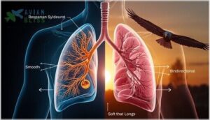 comparison with mammalian lungs comparison with mammalian lungs