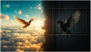 contrasting the free bird and caged bird contrasting the free bird and caged bird