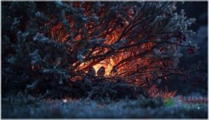 dense shrubs and bushes dense shrubs and bushes