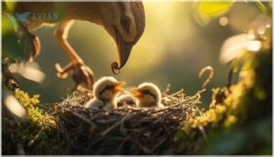 diet and parental care of baby birds diet and parental care of baby birds