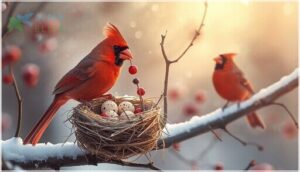 diet, behavior, and breeding of red birds diet, behavior, and breeding of red birds