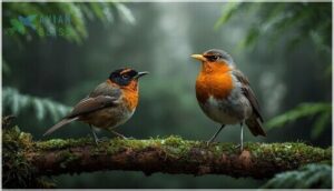 differences from american robin differences from american robin