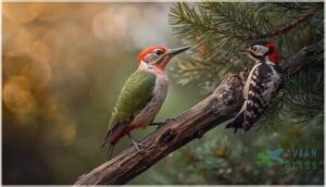 differences from other woodpeckers differences from other woodpeckers