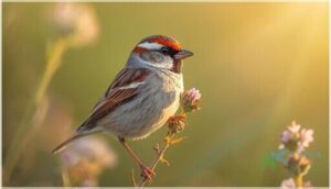 distinctive rusty cap and gray face distinctive rusty cap and gray face