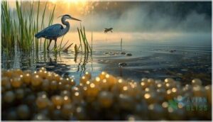 do birds eat frog eggs do birds eat frog eggs