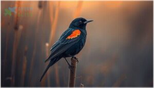 do blackbirds have orange wings do blackbirds have orange wings