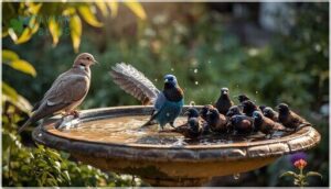 doves, jays, and starlings doves, jays, and starlings