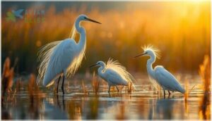 egrets and herons egrets and herons