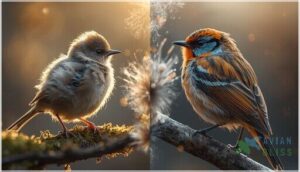 feather development stages in birds feather development stages in birds