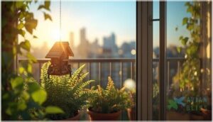 feeder placement for safety and visibility feeder placement for safety and visibility