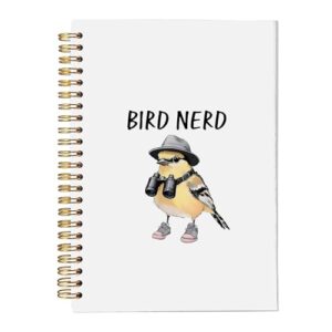 Funny Bird Nerd Spiral Notebooks, B0F321F119