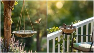 hanging and deck-mounted styles compared hanging and deck-mounted styles compared