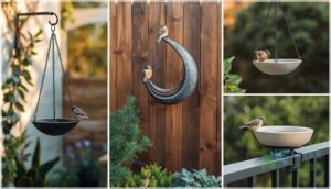 hanging and wall-mounted birdbaths hanging and wall-mounted birdbaths