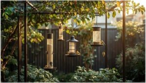 hanging feeders to maximize vertical space hanging feeders to maximize vertical space