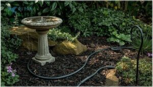 hiding tubing for a natural look hiding tubing for a natural look