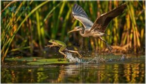 how frogs escape birds how frogs escape birds