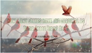 how many states have the cardinal as the state bird how many states have the cardinal as the state bird