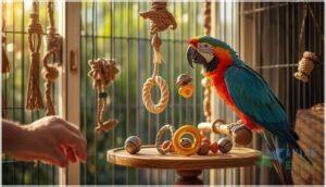 introducing and arranging new toys introducing and arranging new toys