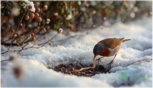 invertebrates in the winter diet invertebrates in the winter diet