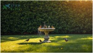 keep safe distance from shrubs keep safe distance from shrubs