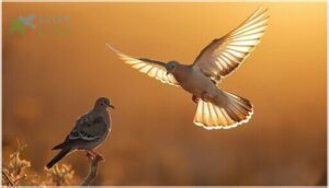 key field marks in flight and perching key field marks in flight and perching