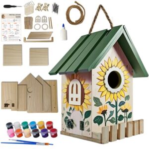 Large Wood Bird Houses for B0DVYYJL4Y