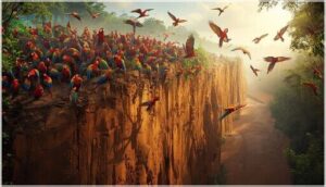 macaw behavior at clay licks macaw behavior at clay licks