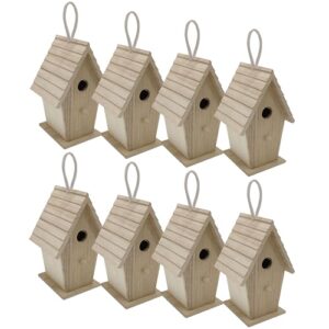 Make Market 8.5" Wood Birdhouse B0BJM6H85C