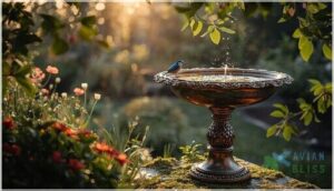 metal birdbaths for durability metal birdbaths for durability