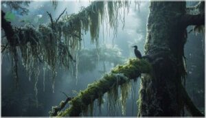 moist lichen‑rich forests and canopy‑nesting species moist lichen‑rich forests and canopy‑nesting species