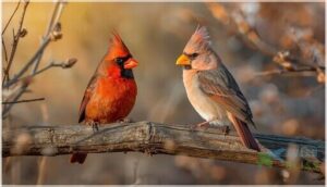 northern cardinal vs. pyrrhuloxia northern cardinal vs. pyrrhuloxia