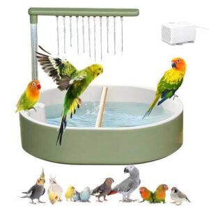 Parrot Bathtub Bird Automatic Bath B0FKB69Z6Q