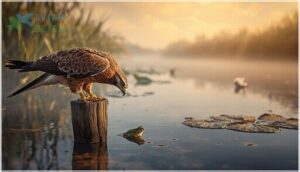 perching and swooping from above perching and swooping from above