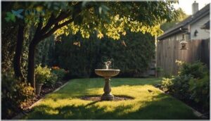 placement tips for small backyard birdbaths placement tips for small backyard birdbaths