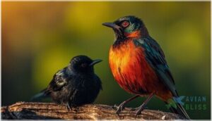plumage and eye color variations plumage and eye color variations