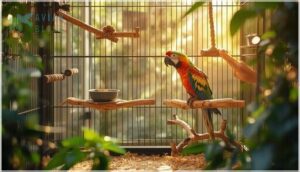 proper perch placement and upkeep proper perch placement and upkeep